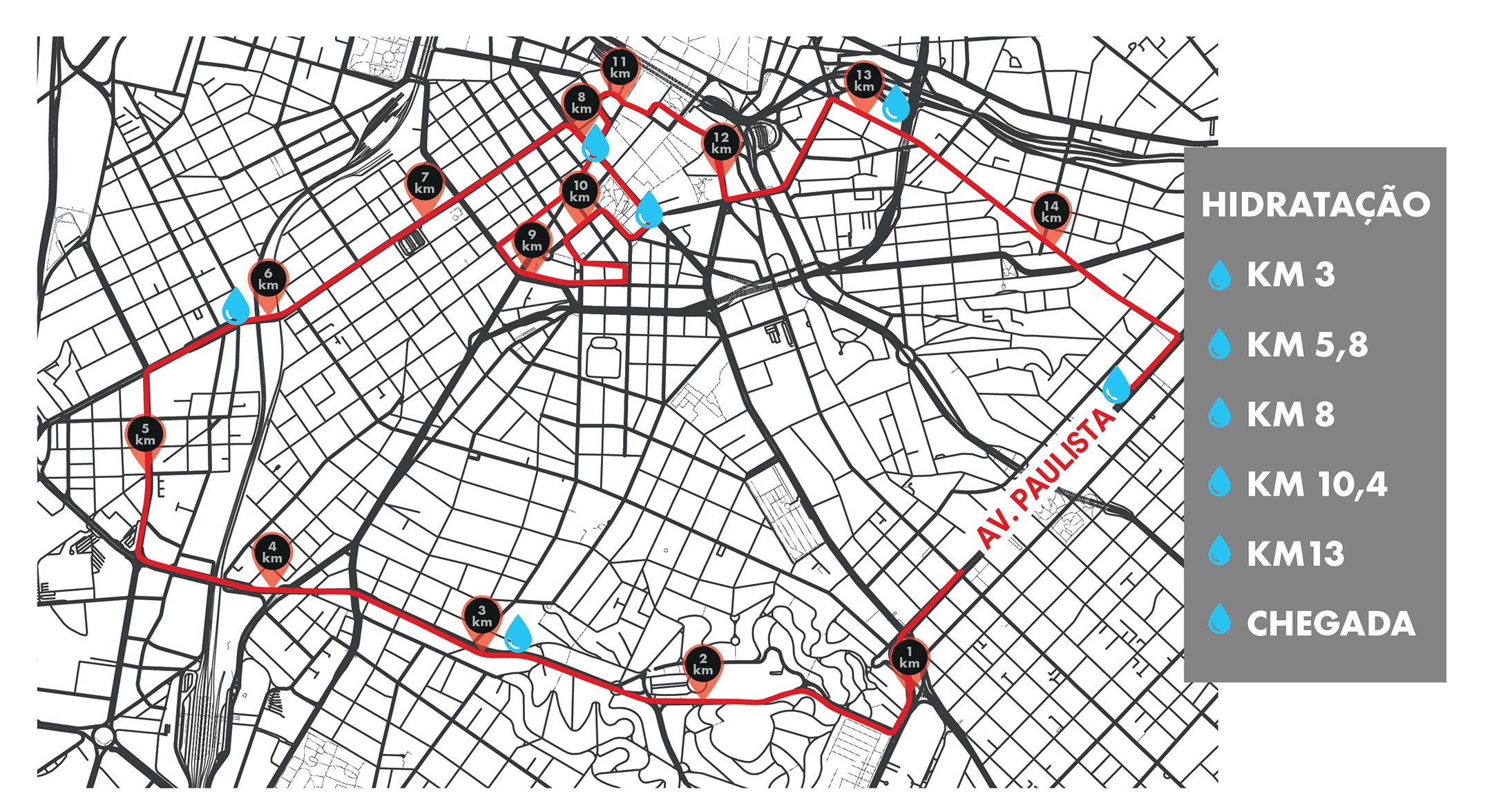 percurso e RUAS@4x 9 | 99ª Edição da Corrida Internacional de São Silvestre